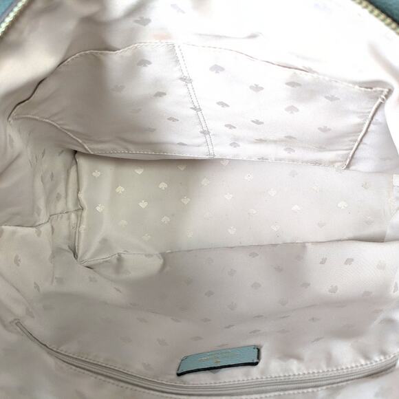 Kate Spade Monet Turquoise Leather Shoulder Bag - Picture 7 of 9